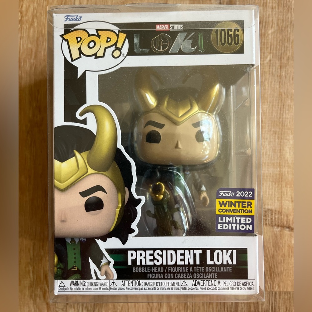 Funko POP! President Loki #1066 - 2022 Winter Convention